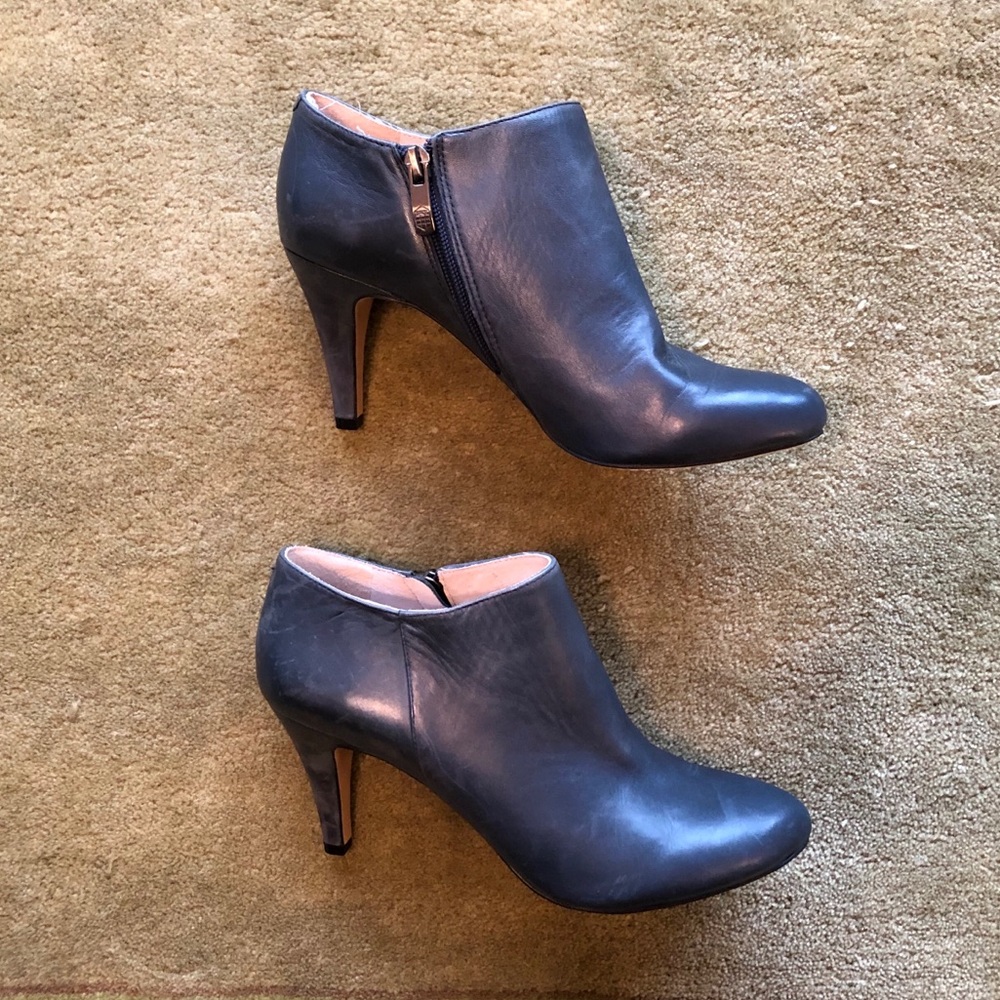 Vince Camuto blue booties